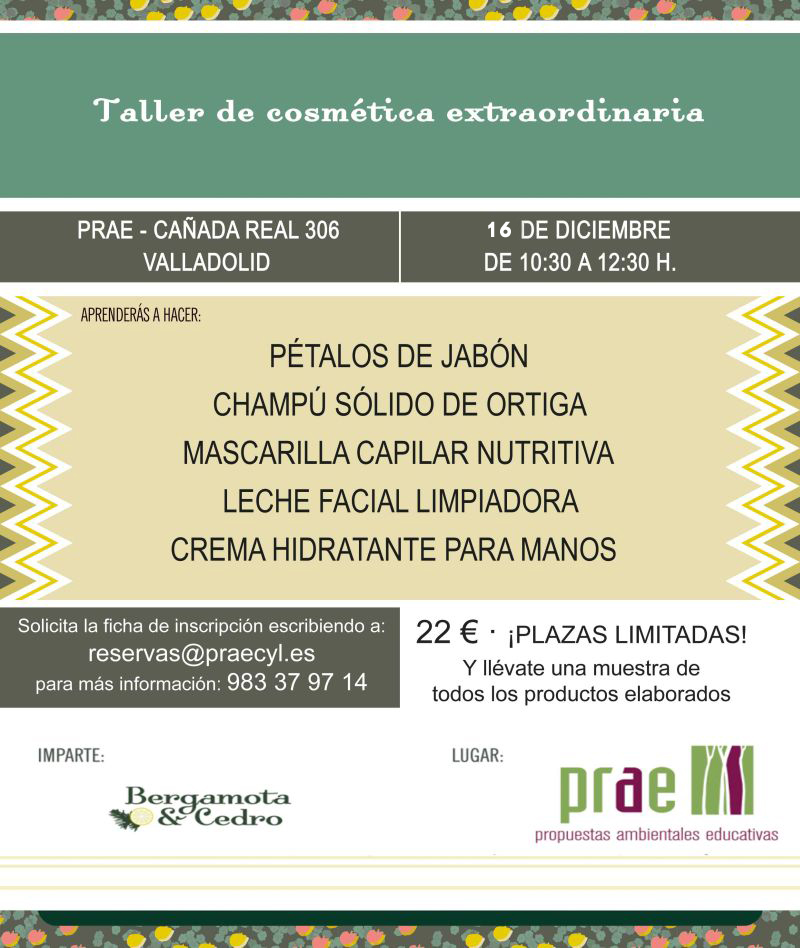 Taller de cosmética extraordinaria